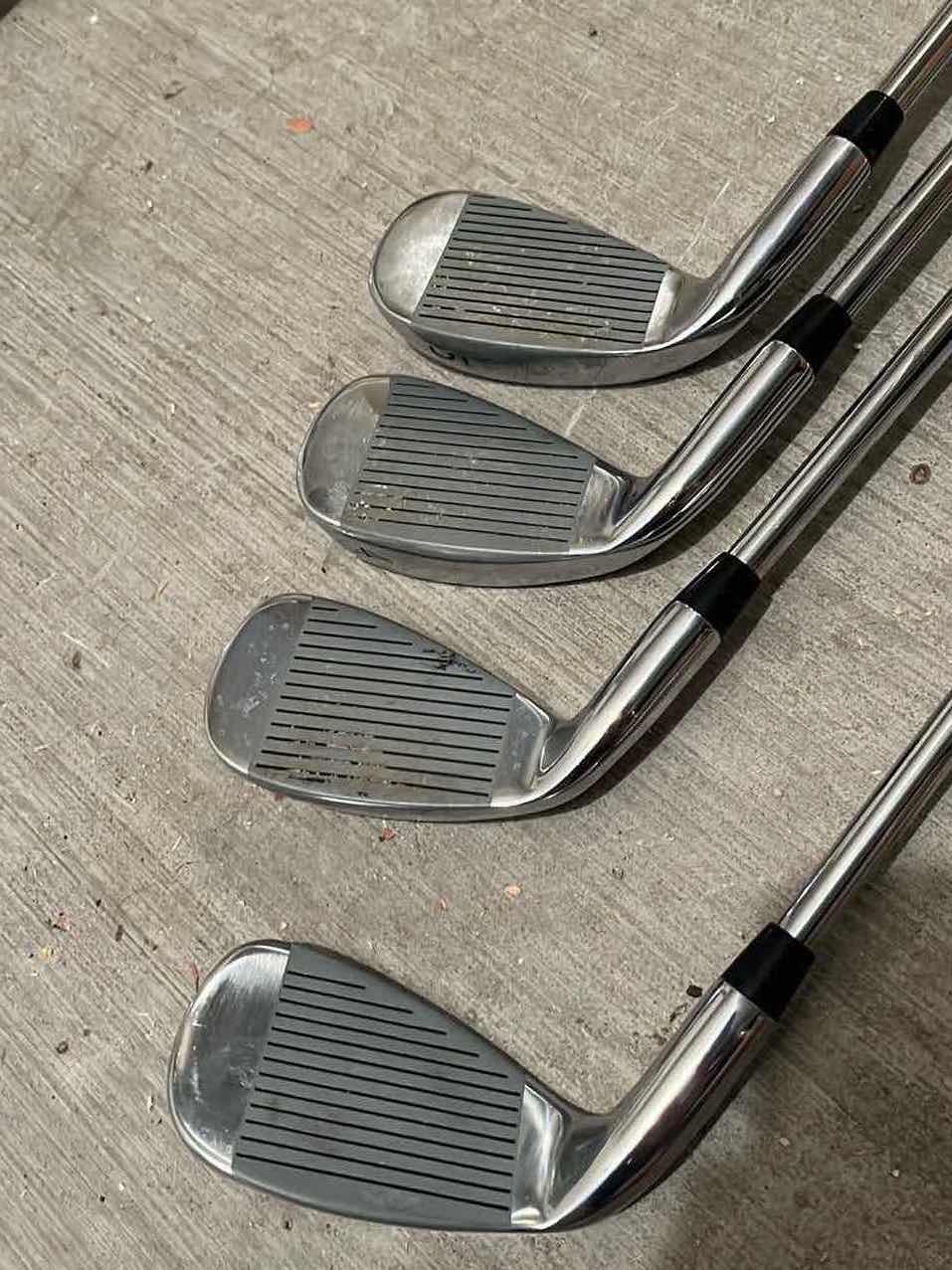 Photo 1 of NITRO POWER SHOT TITANIUM MATRIX GOLF CLUBS P,3,4,5 (4)