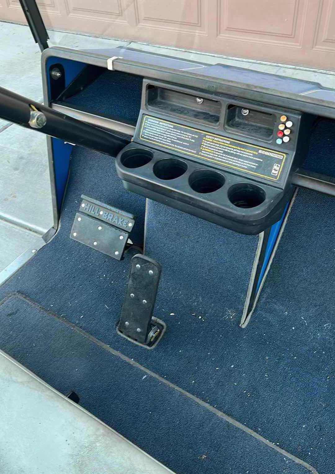 View 6 of EZGO TEXTRON FREEDOM GOLF CART YR.90s MANUFACTURER NO. A2090 SERIAL NO. 572692 W E-SERIES SCR BATTERY CHARGER (READ NOTES)