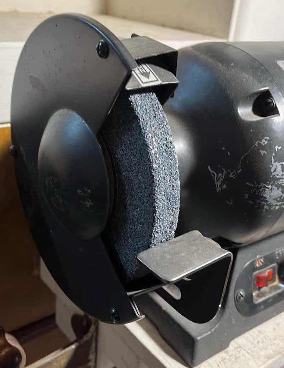 Photo 1 of COLUNS QUALITY TOOLS MOUNTED 6” BENCH GRINDER MODEL LF-137 TG14029