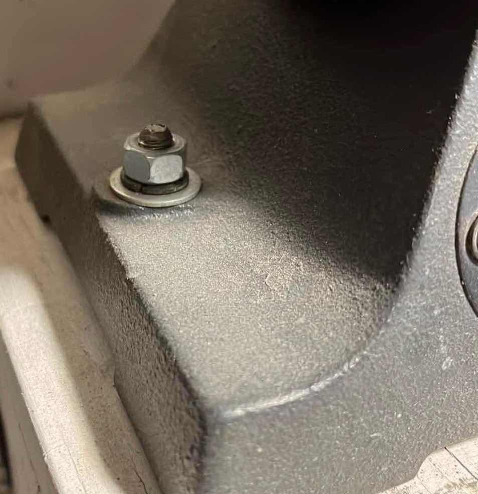 Photo 1 of COLUNS QUALITY TOOLS MOUNTED 6” BENCH GRINDER MODEL LF-137 TG14029