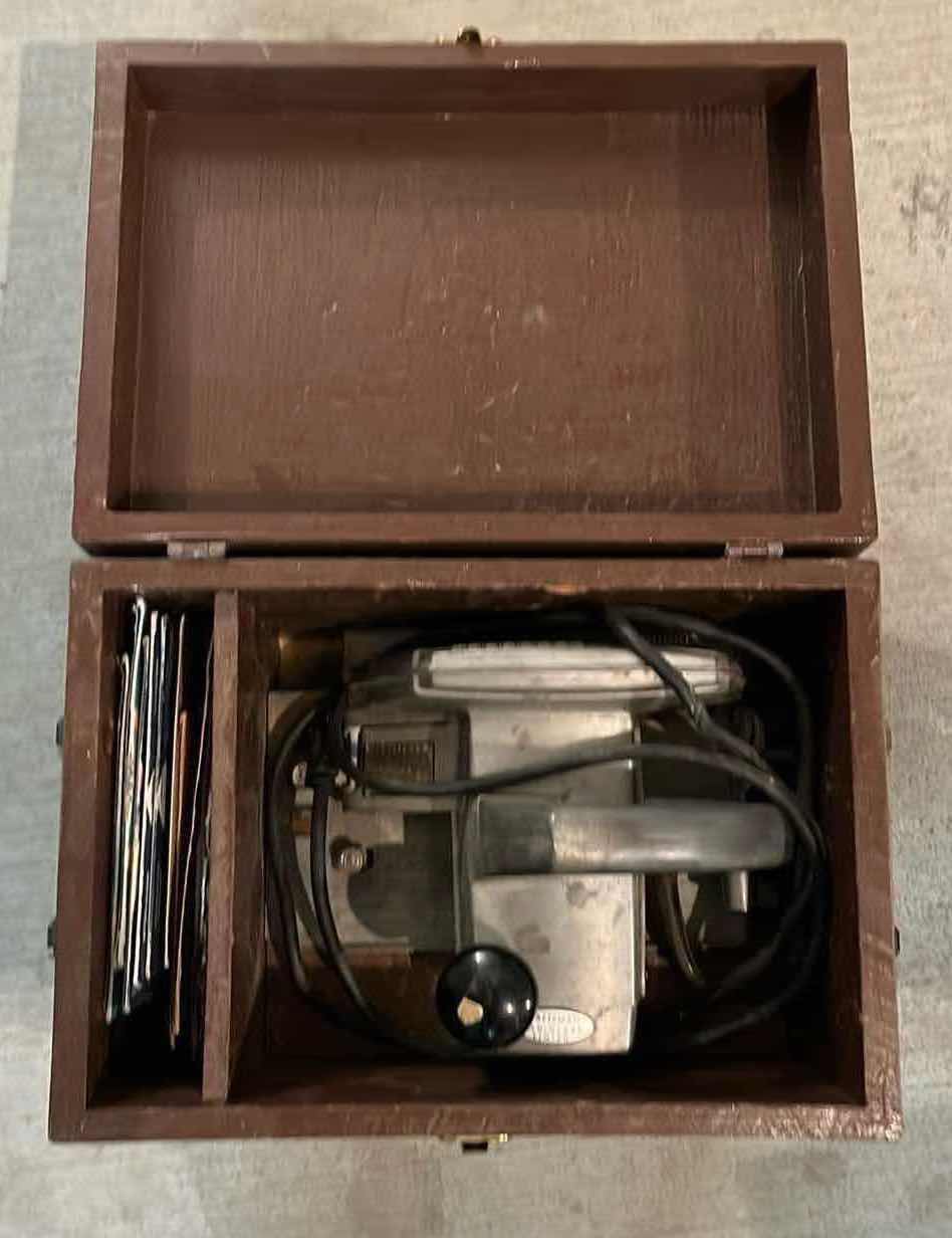 Photo 1 of SEARS CRAFTSMAN 7.5” CIRCULAR SAW W CUSTOM MADE WOOD CHEST 18” X 12” H13”