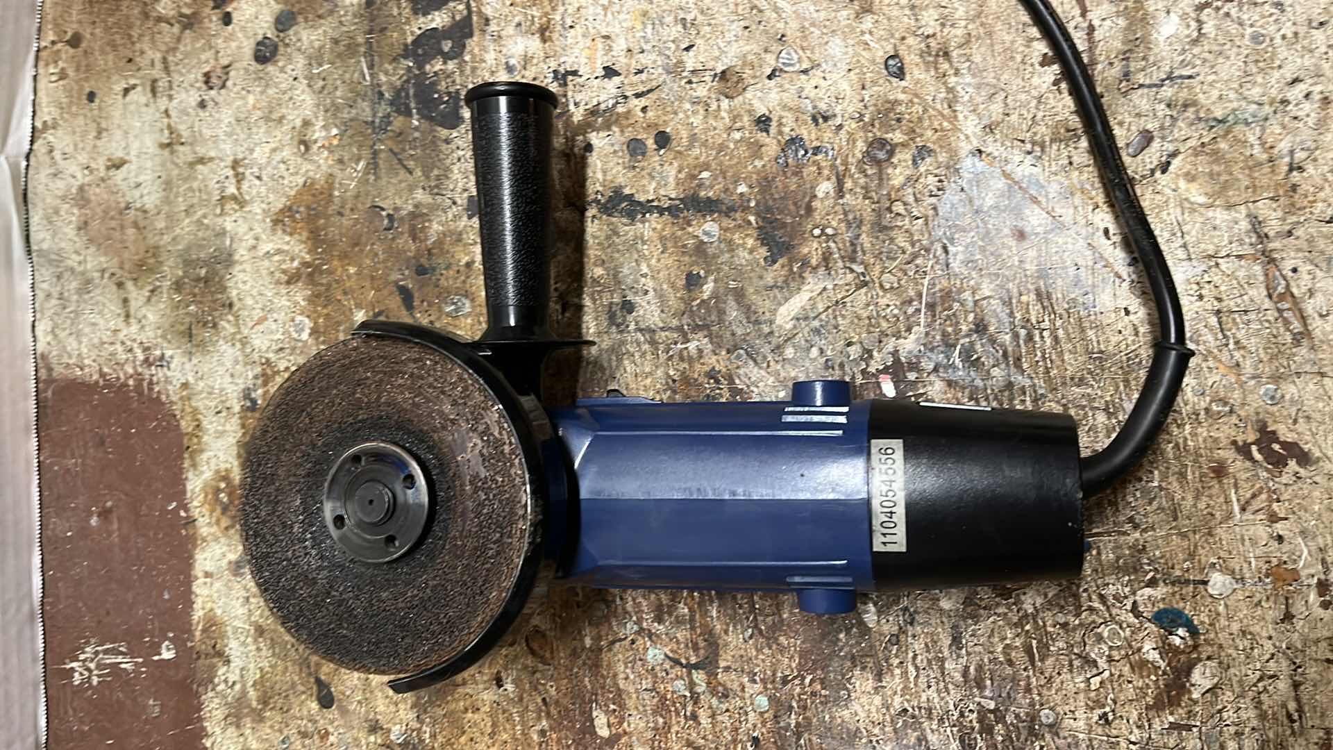 Photo 1 of DRILL MASTER 4-1/2 ANGLE GRINDER MODEL 03150 W NEW GRINDING WHEELS