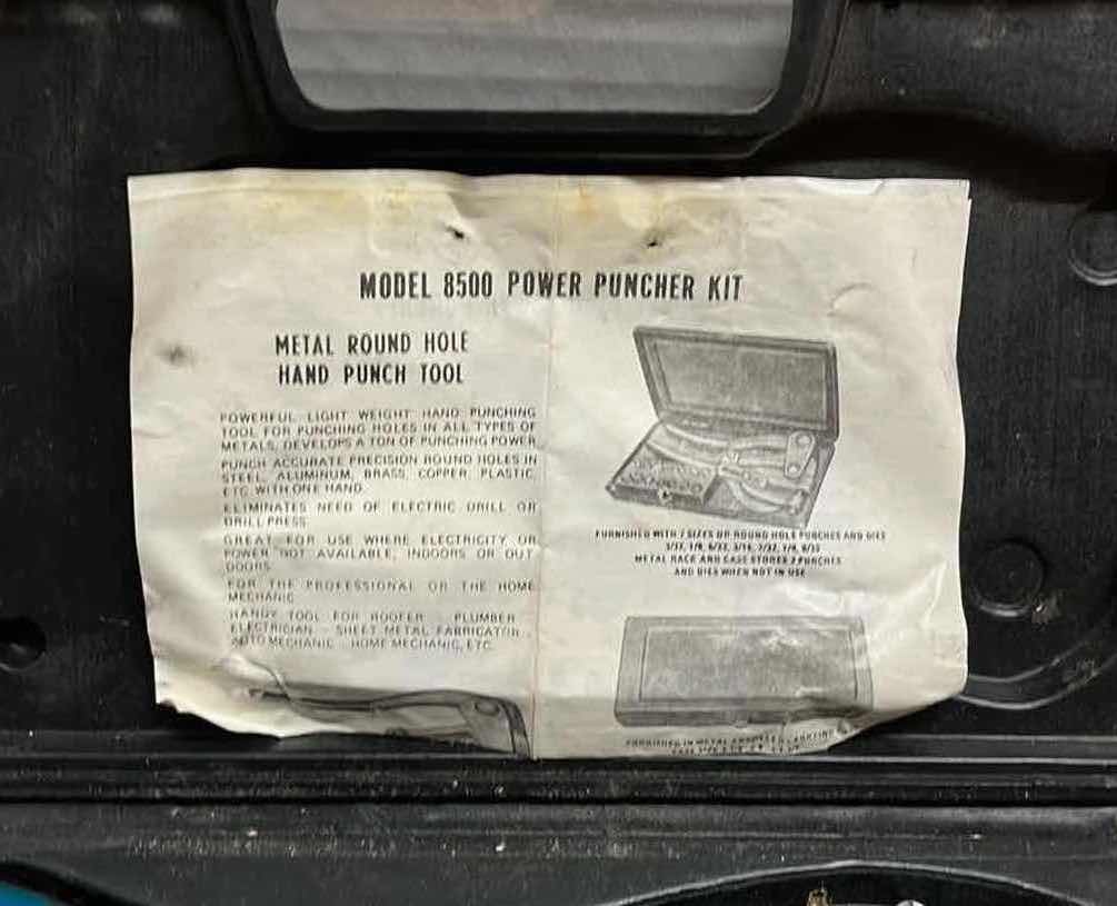 Photo 1 of MODEL 8500 POWER PUNCHER KIT