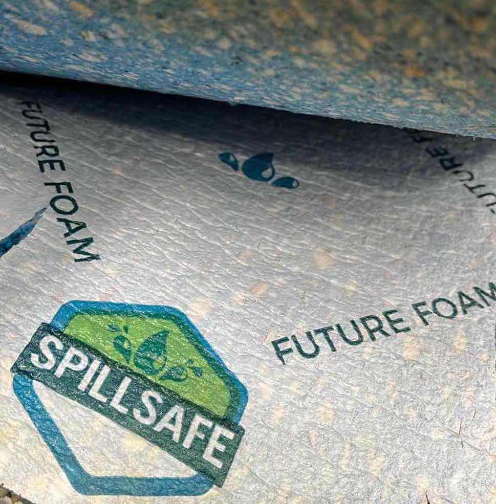 Photo 1 of SPILLSAFE FURNITURE FOAM CARPET PAD (ROLL SIZE 17” X 72” APPROX. 270SQFT) READ NOTES