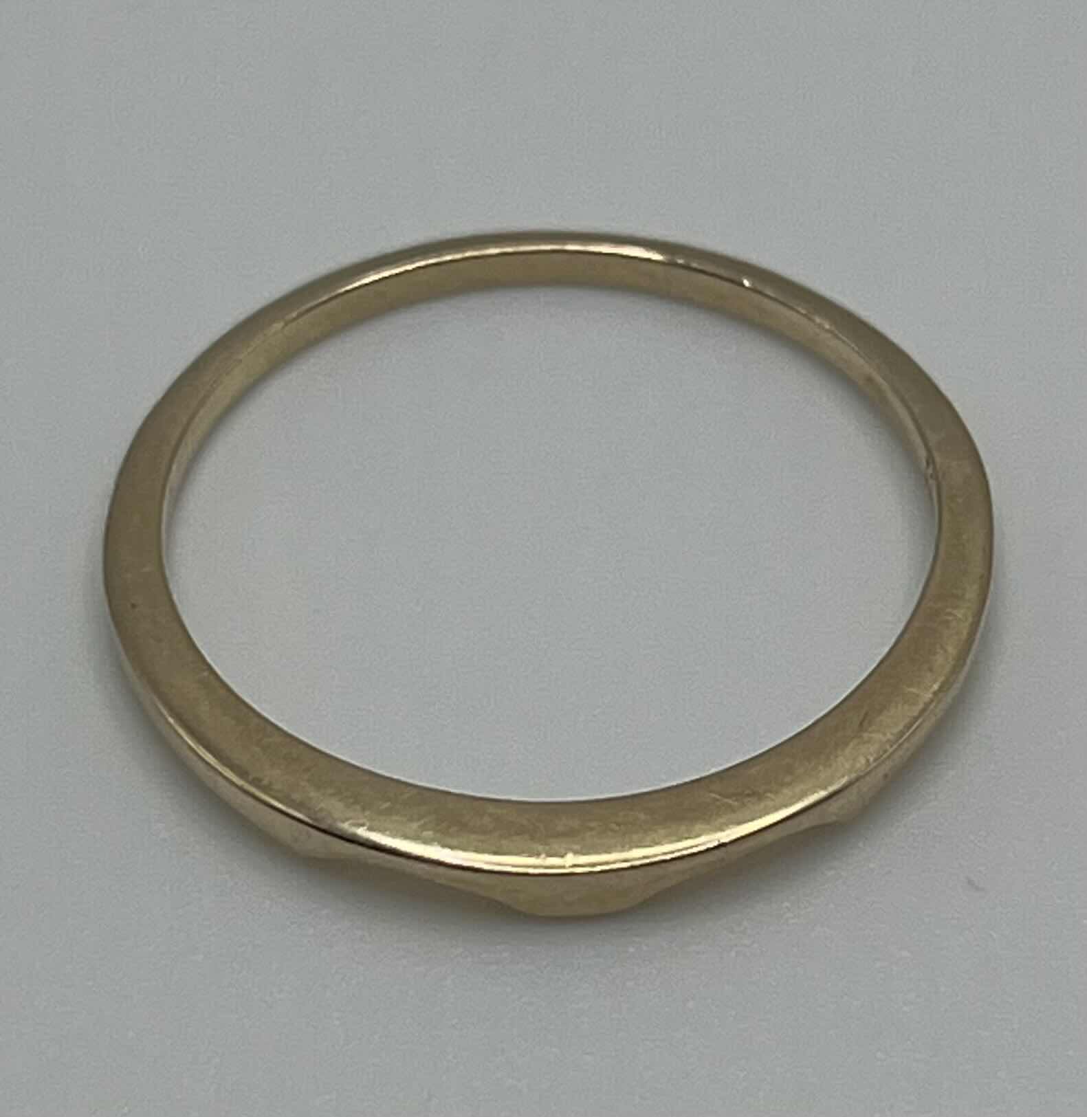 Photo 1 of GOLD WEDDING RING 14K BAND 1.6GRAMS WOMENS SIZE 9-10