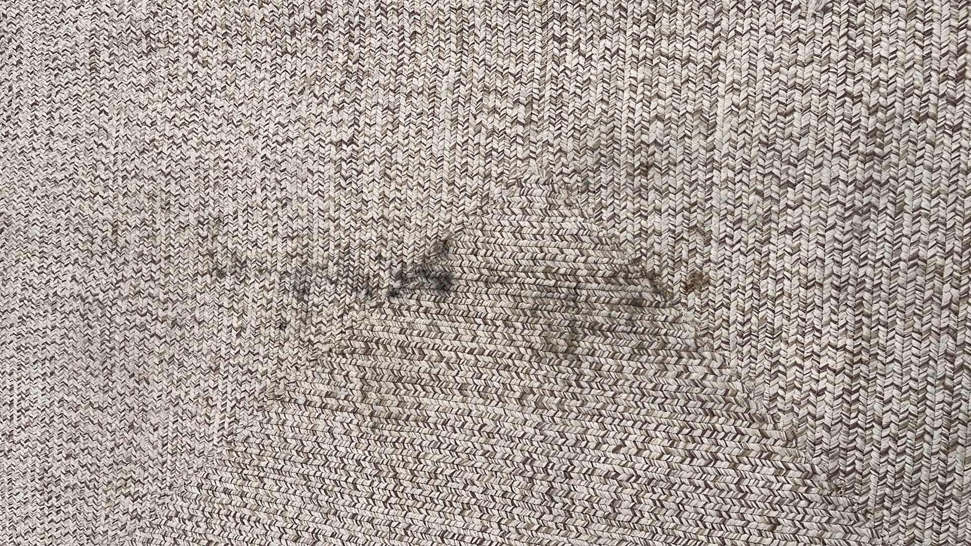 Photo 5 of NULOOM TAN & BROWN JUTE PATIO AREA RUG 71” X 106”