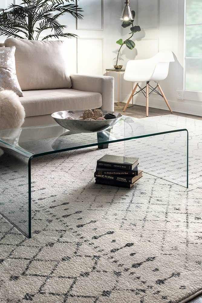 Photo 1 of NULOOM BODRUM MOROCCAN BLYTHE GREY AREA RUG 120” X 168”