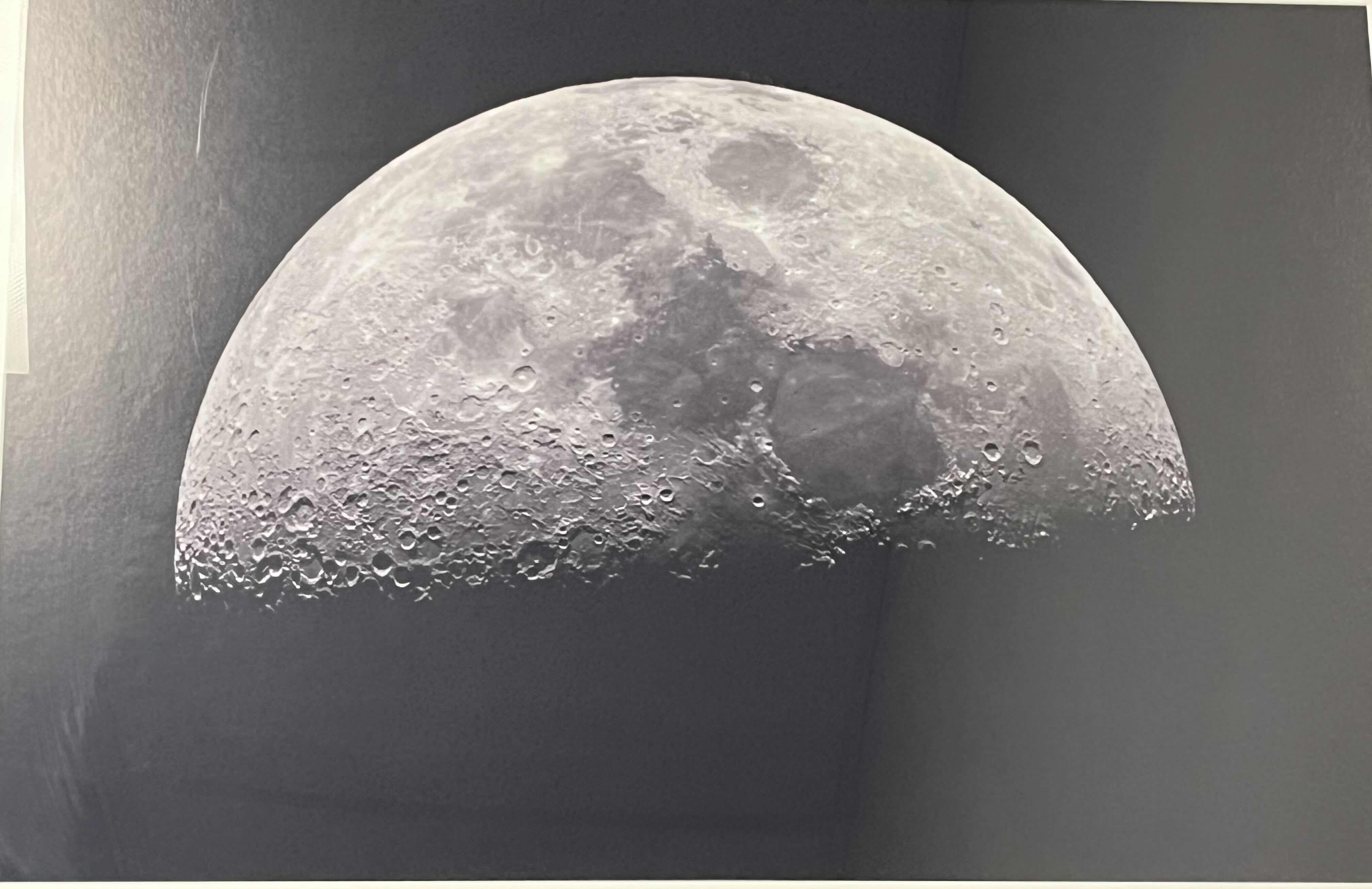 Photo 1 of HALF MOON CLOSE UP FRAMED PHOTOGRAPH 37.5” X 27.5”