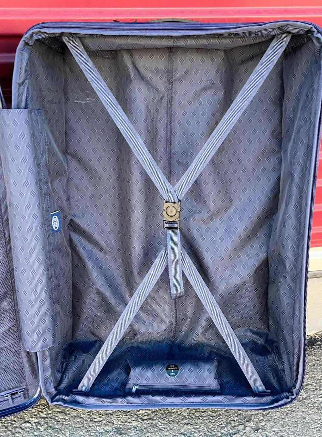 Photo 8 of BRIC’S NAVY BLUE HARD CASE ROLLING CHECK BAG LUGGAGE STYLE B1Y08432.050 21.5” X 12” H31”