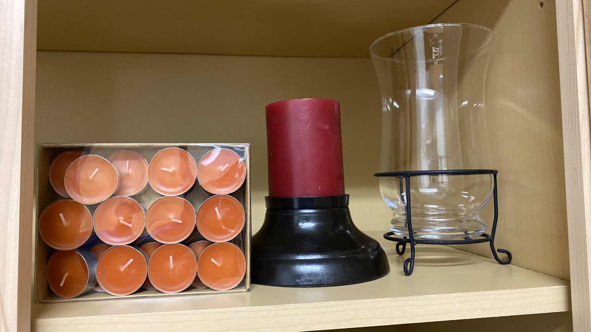 Photo 1 of CONTENTS OF CABINET CANDLE ASSORTMENT