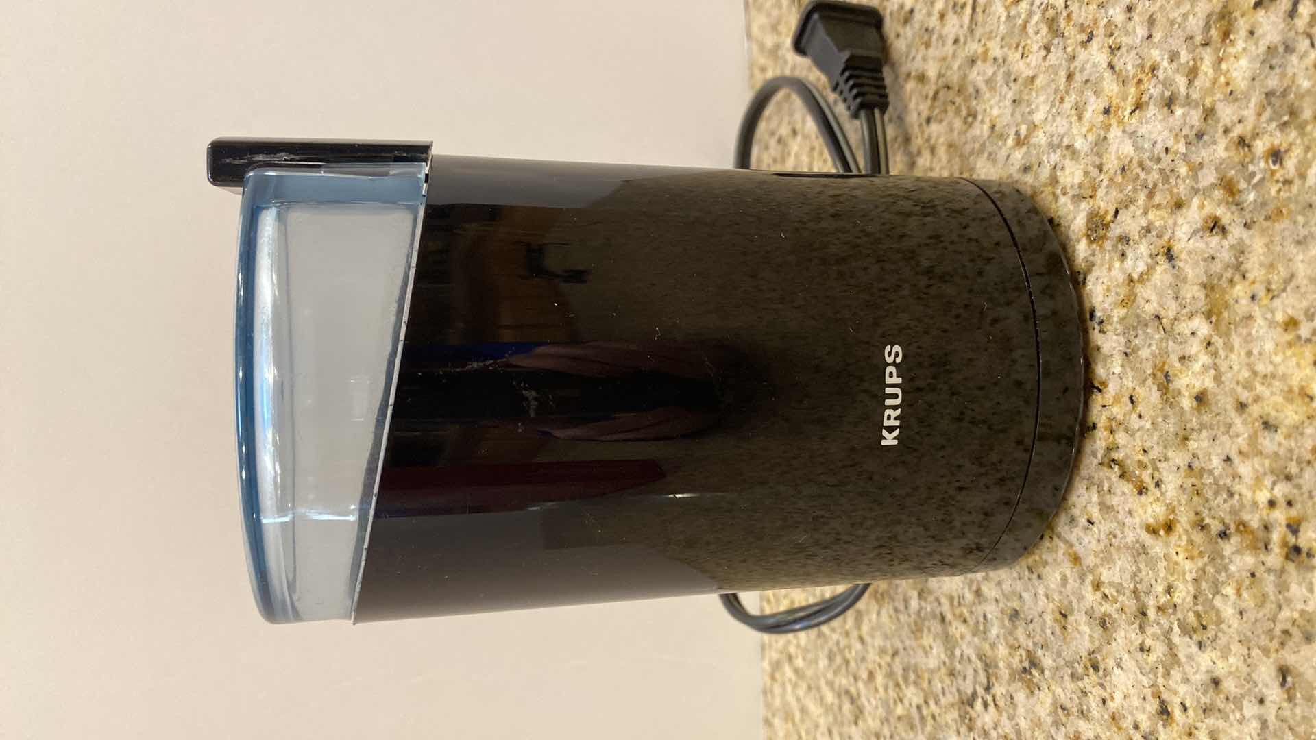 Photo 1 of 3 GLASS SERVING DECOR AND KRUPS GRINDER