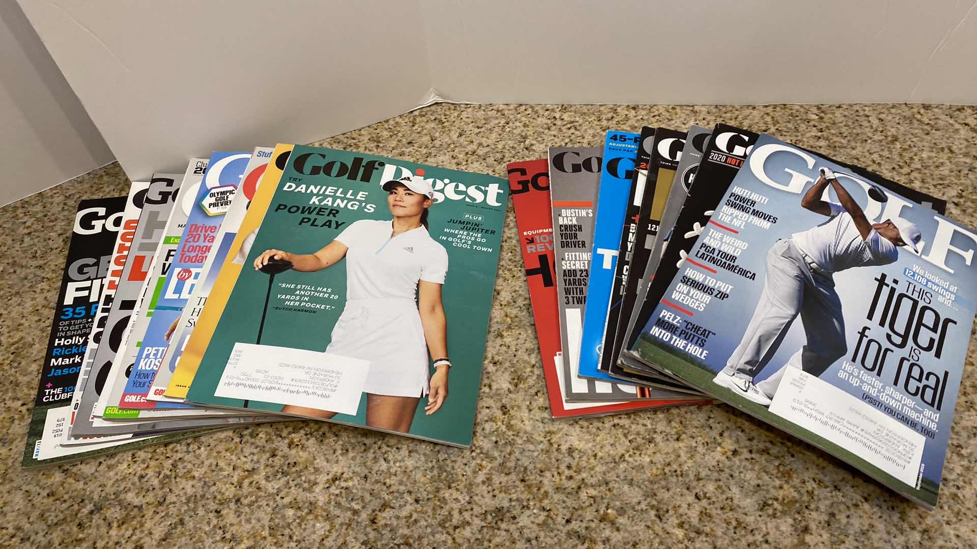 Photo 1 of HARD COVER GOLF BOOK AND MAGAZINE ASSORTMENT
