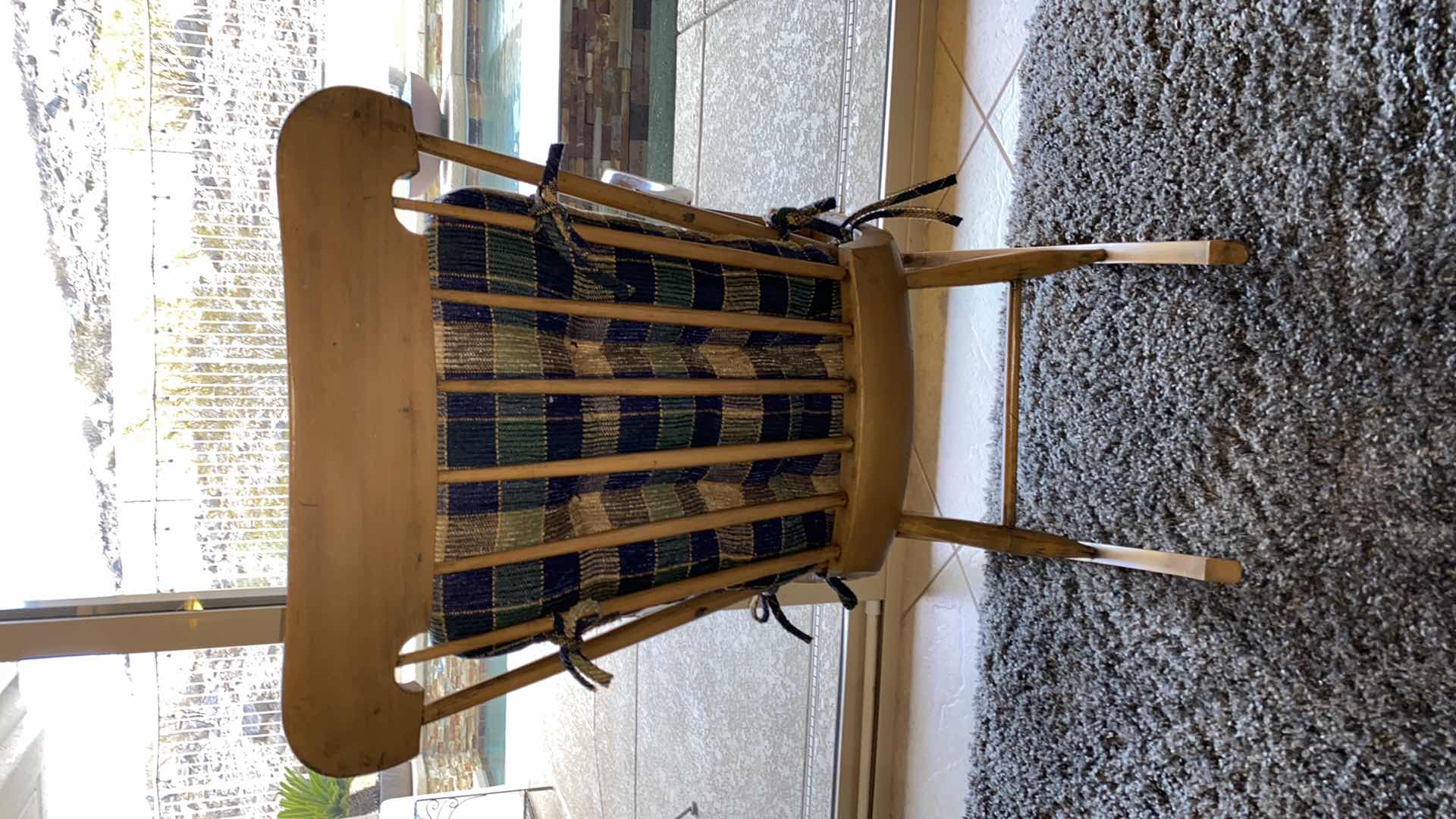 Photo 1 of WOOD ROCKING CHAIR