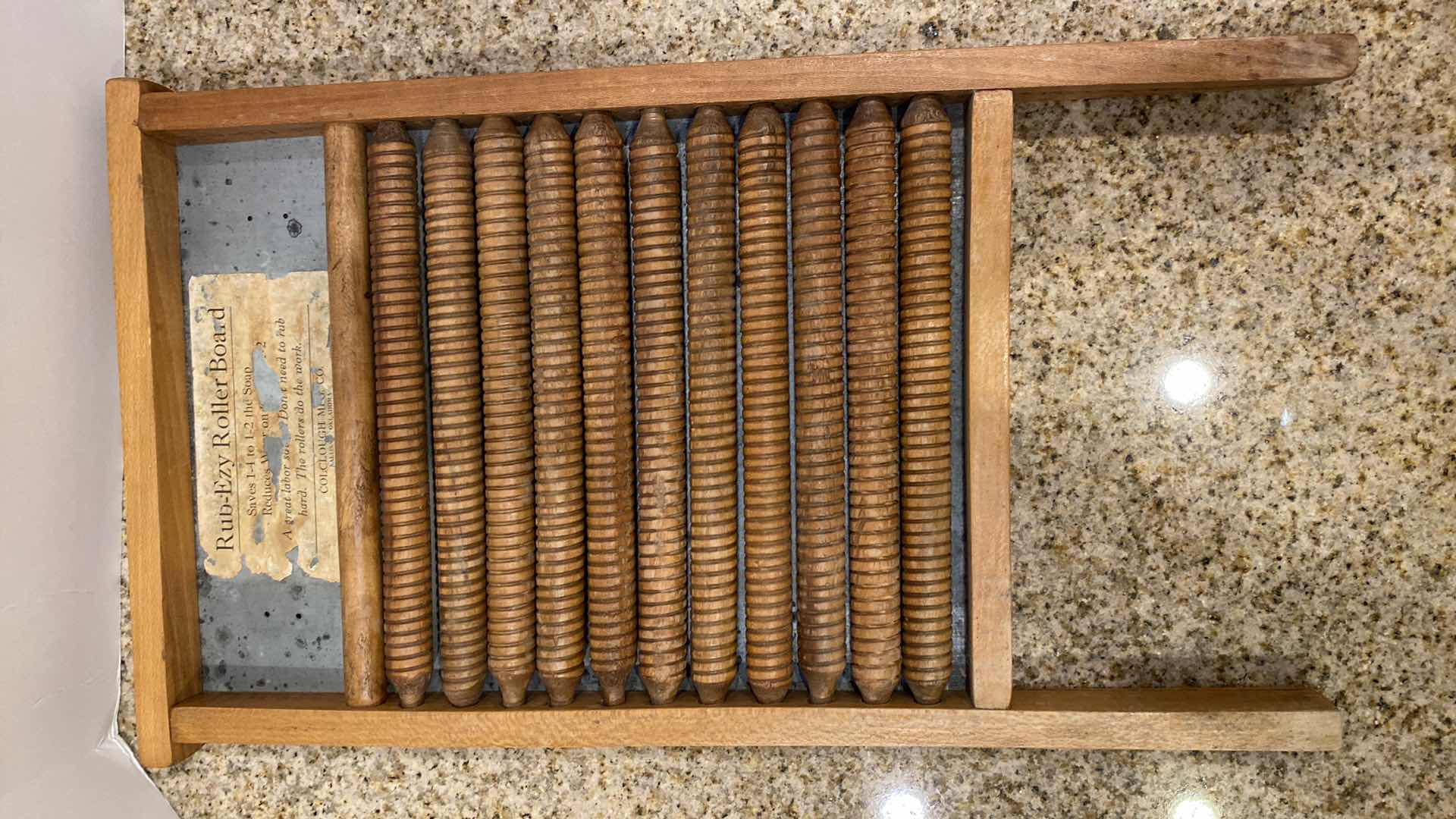 Photo 1 of VINTAGE RUB-EZY ROLLER BOARD