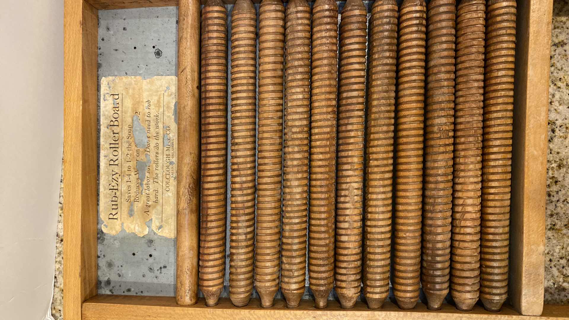 Photo 1 of VINTAGE RUB-EZY ROLLER BOARD