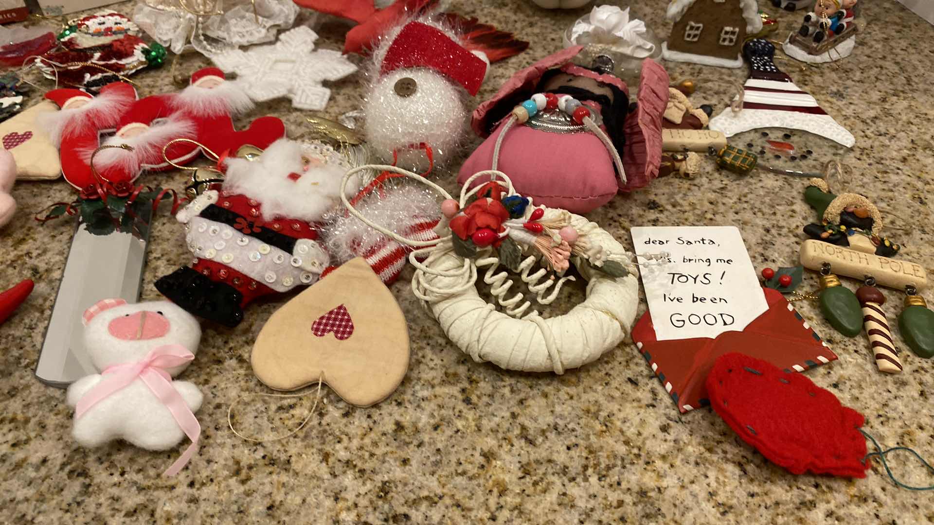 Photo 1 of BOX OF ASSORTED CHRISTMAS ORNAMENTS