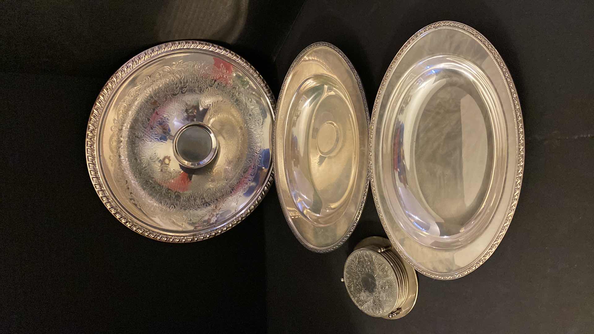 Photo 1 of 4-PIECES SILVERPLATE