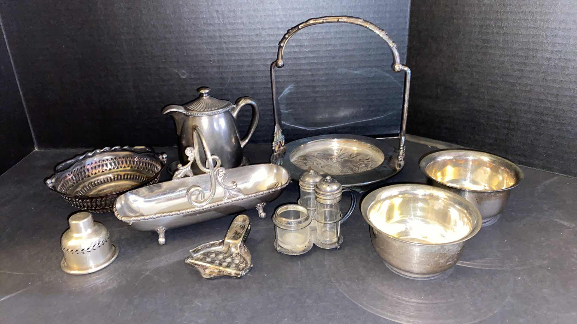 Photo 2 of 9-SILVER PLATED SERVEWARE