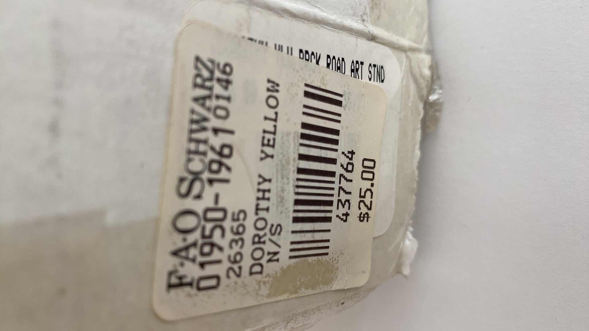 Photo 1 of MADAME ALEXANDER WIZARD OF OZ YELLOW BRICK ROAD STAND FOR 8” DOROTHY FROM FAO SCHWARZ