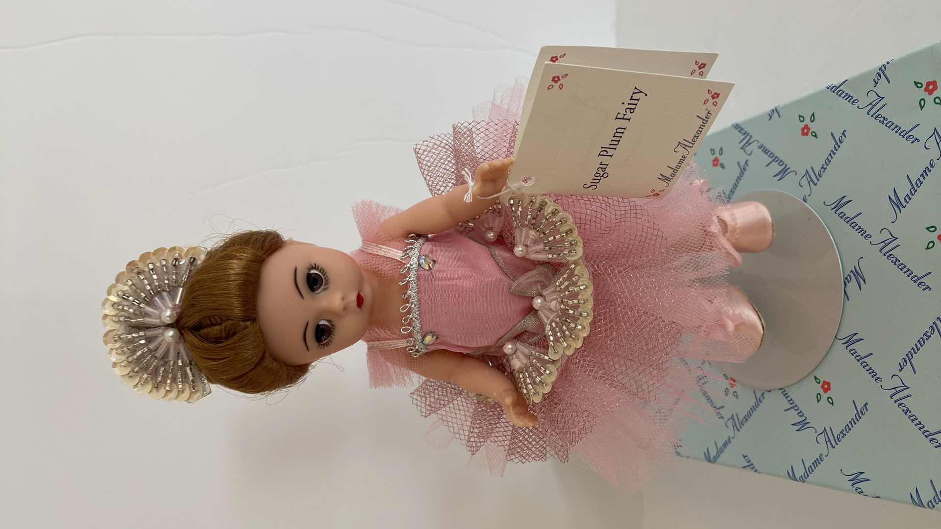 Photo 1 of MADAME ALEXANDER COLLECTIBLE INTRODUCED 1999 SUGAR PLUM FAIRY 12640 FROM FAO SCHWARZ H8” WITH BOX