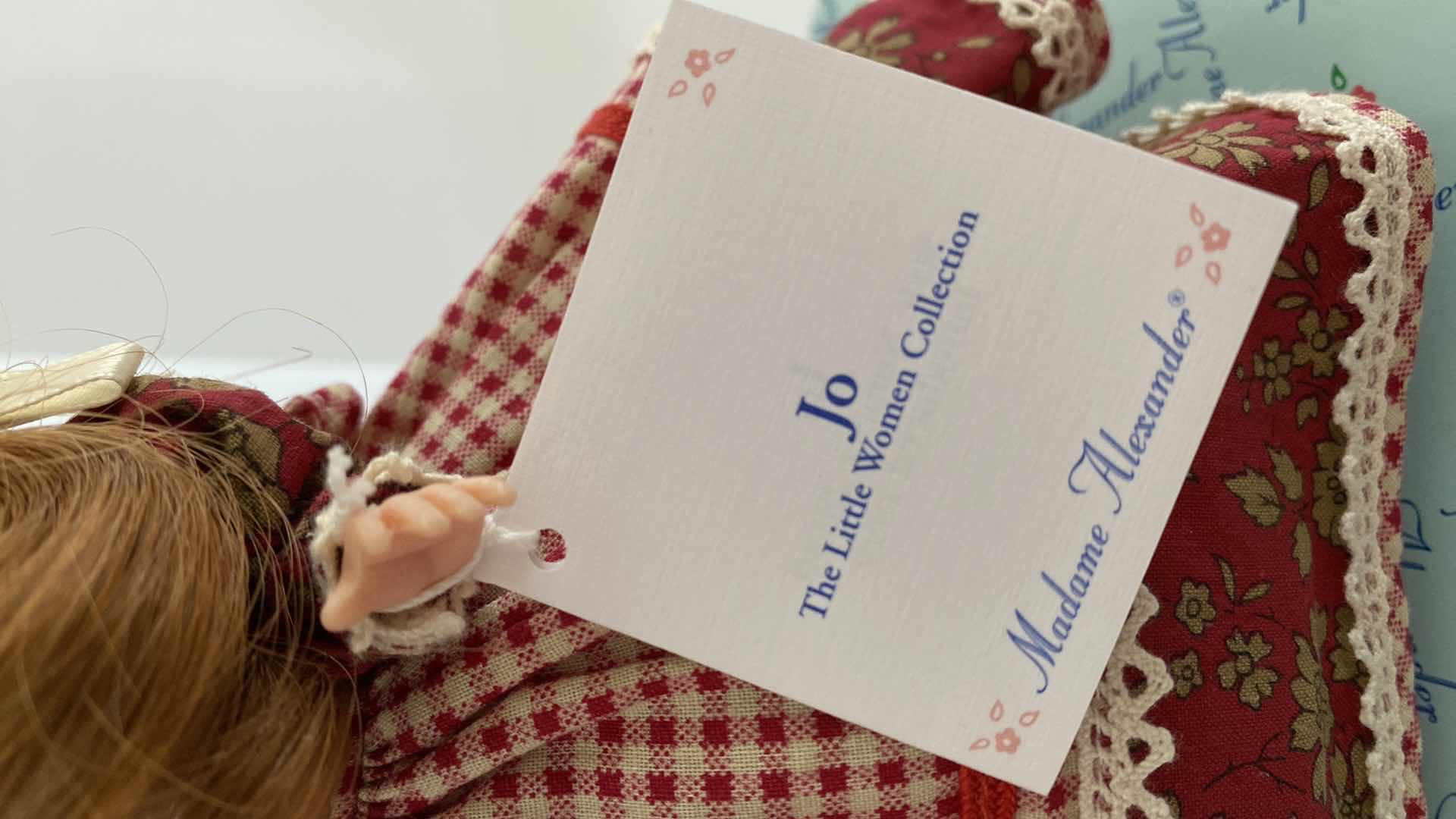 Photo 1 of MADAME ALEXANDER COLLECTIBLE LITTLE WOMEN JO 28140 H8” FROM FAO SCHWARZ WITH BOX