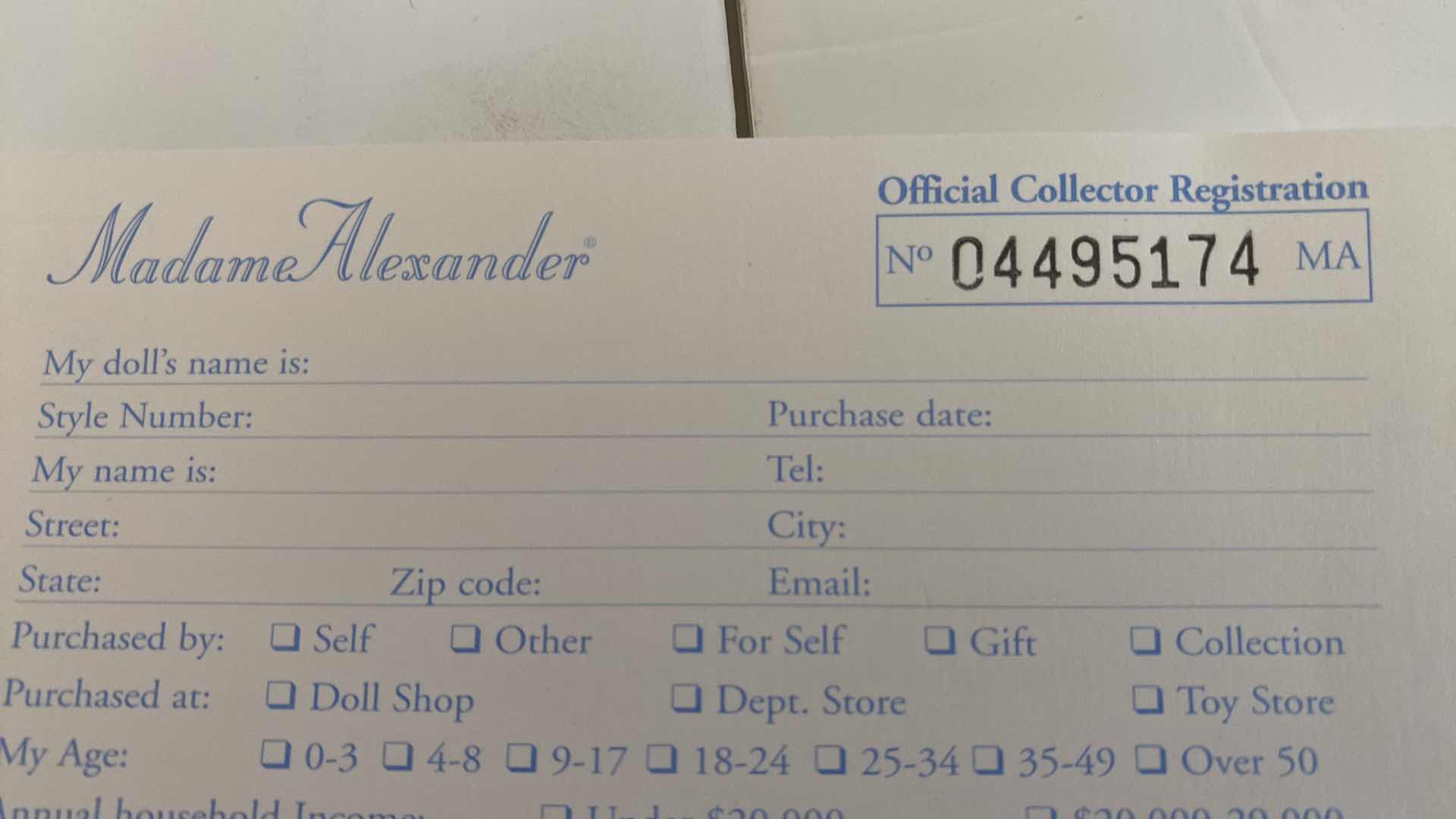 Photo 1 of MADAME ALEXANDER LITTLE WOMEN COLLECTION MARMEE 28180 H8” WITH BOX