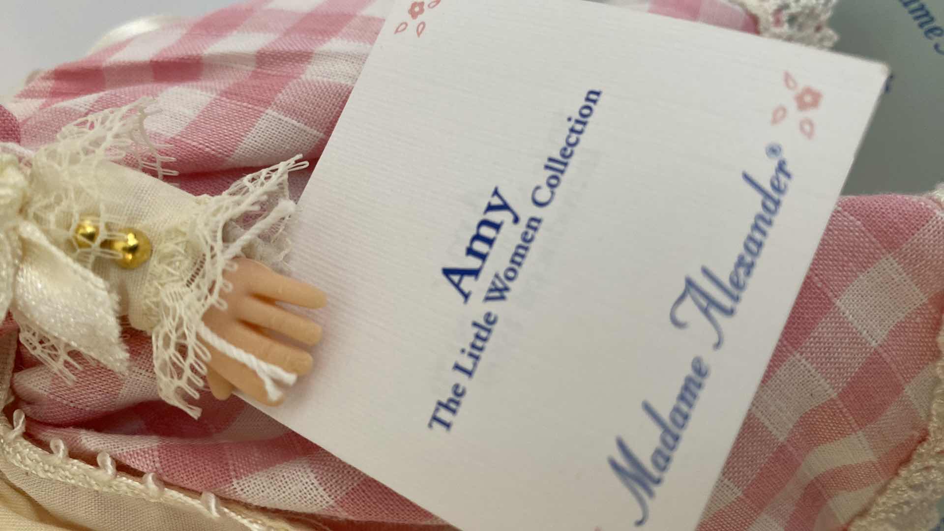 Photo 6 of MADAME ALEXANDER LITTLE WOMEN COLLECTION AMY 28170 H8” WITH BOX