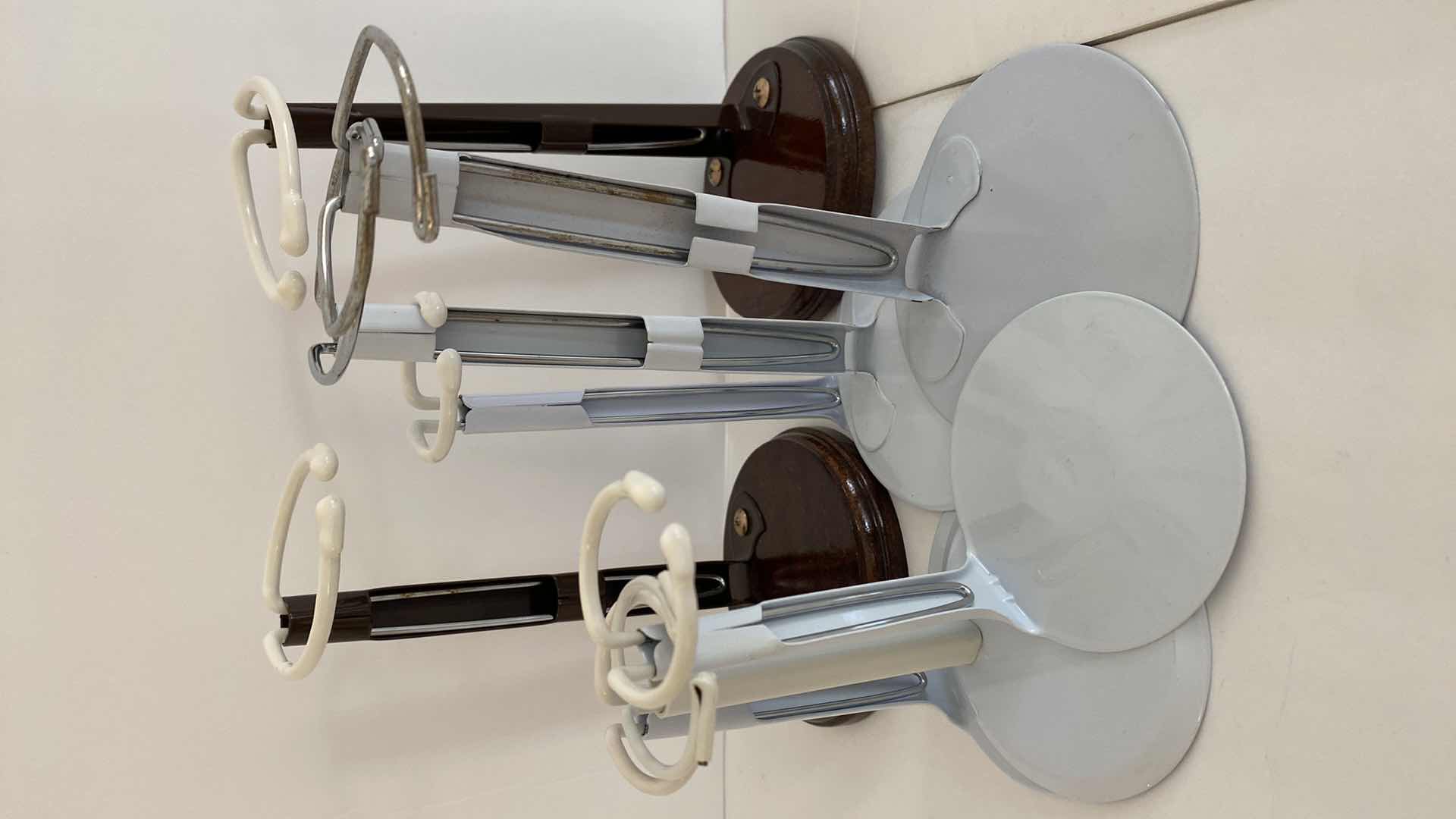 Photo 1 of 8-ASSORTED HEIGHT DOLL STANDS, TALLEST 6.5”