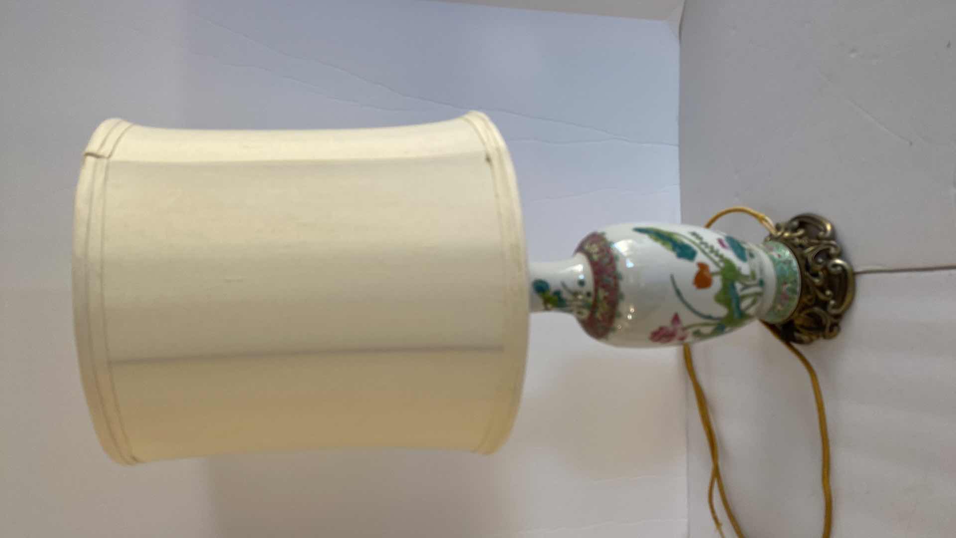 Photo 1 of ASIAN INSPIRED TABLE LAMP H22”