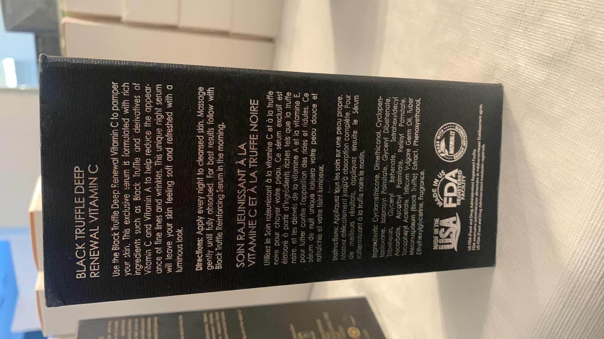 Photo 1 of TRUFFOIRE BLACK TRUFFLE DEEP RENEWAL VITAMIN C $800