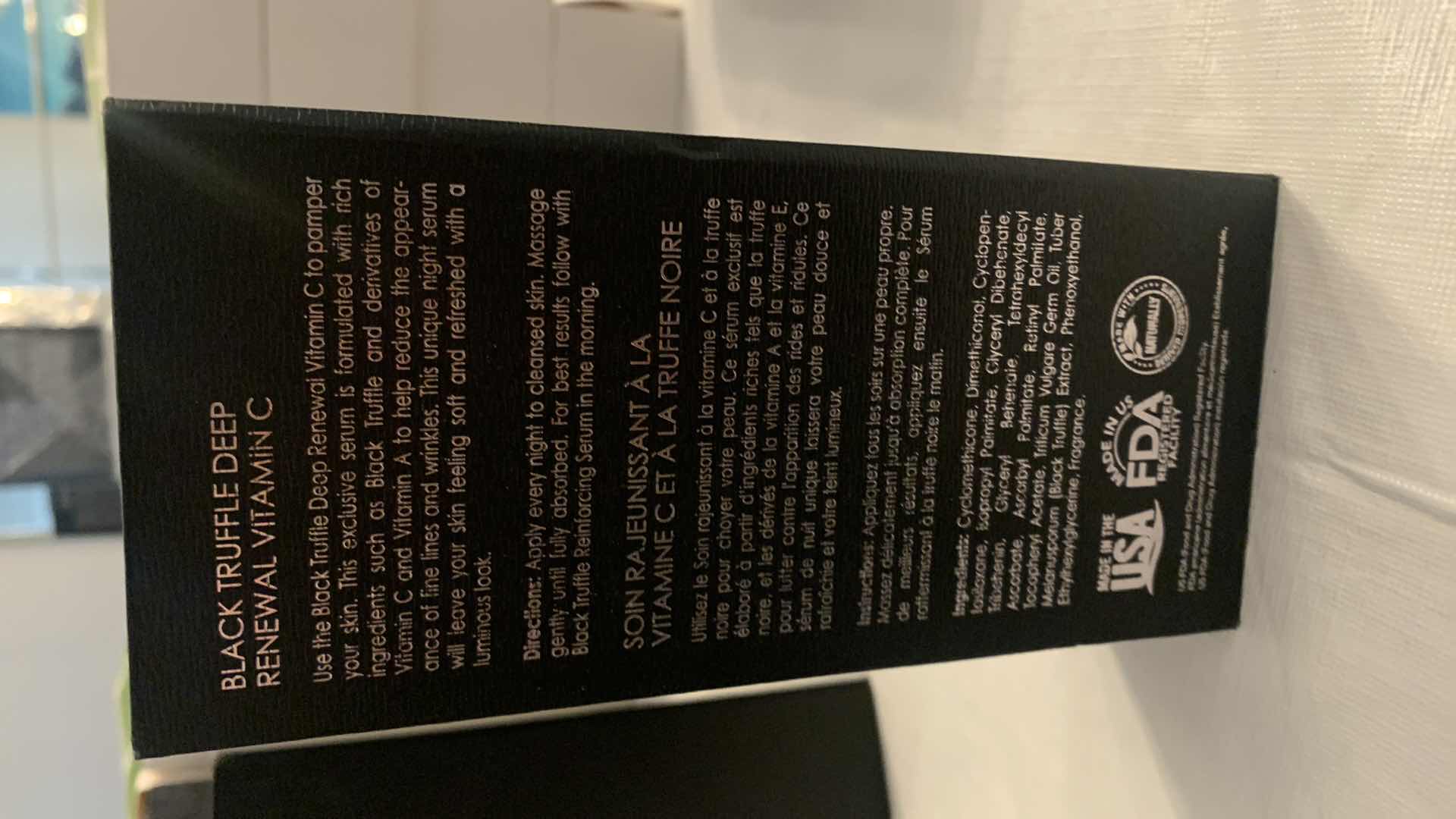 Photo 1 of TRUFFOIRE BLACK TRUFFLE DEEP RENEWAL VITAMIN C $800