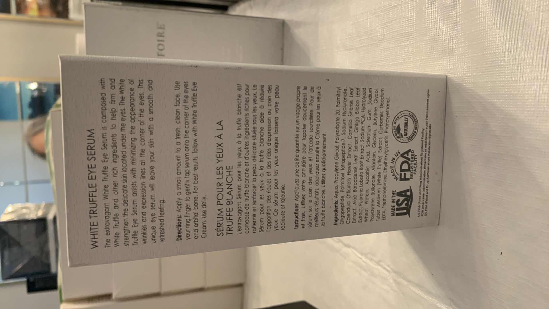 Photo 1 of TRUFFOIRE WHITE TRUFFLE  EYE SERUM $400