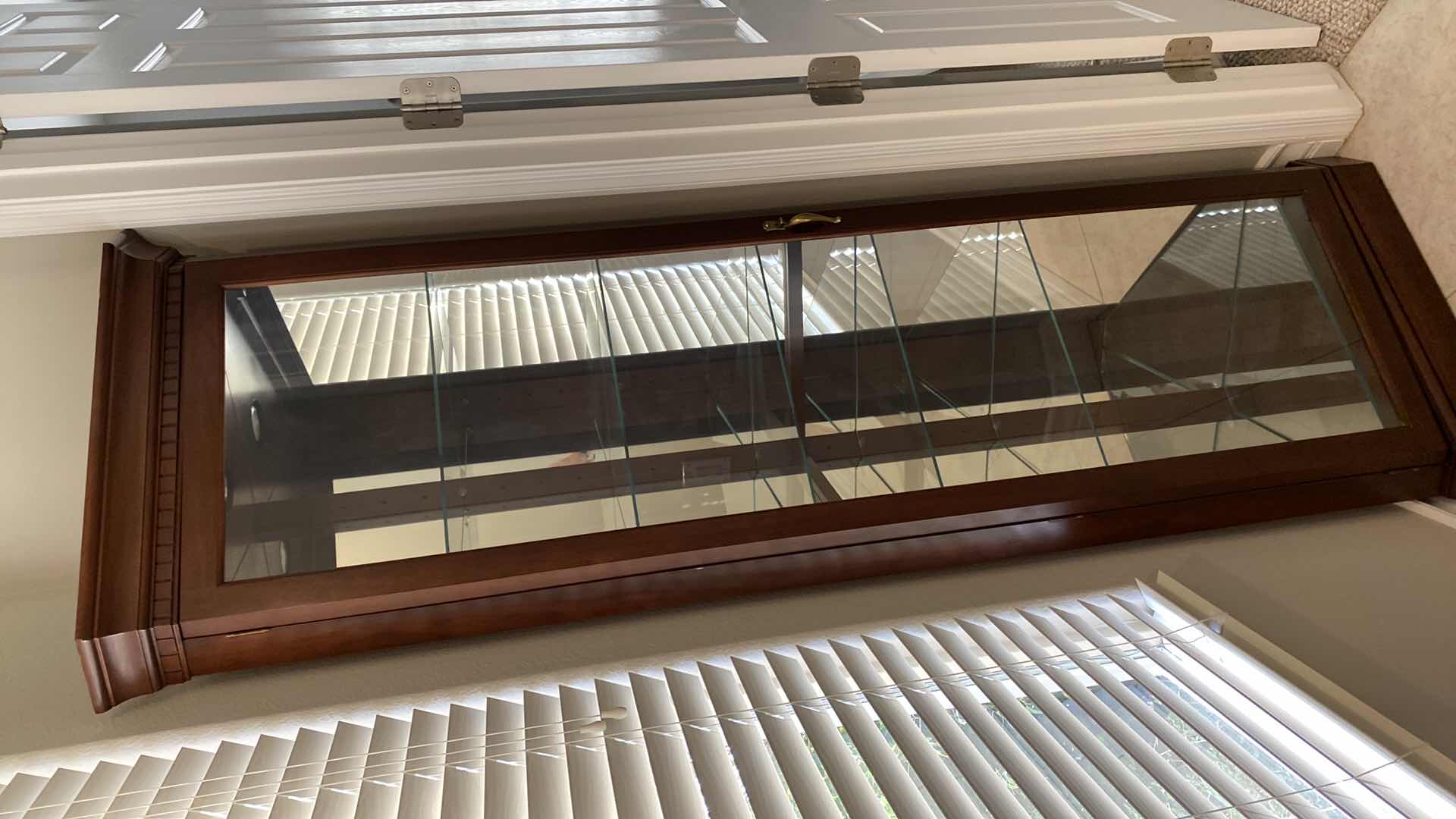 Photo 1 of CORNER DISPLAY CABINET WITH 7 ADJUSTABLE SHELVES 28” X 19” H80