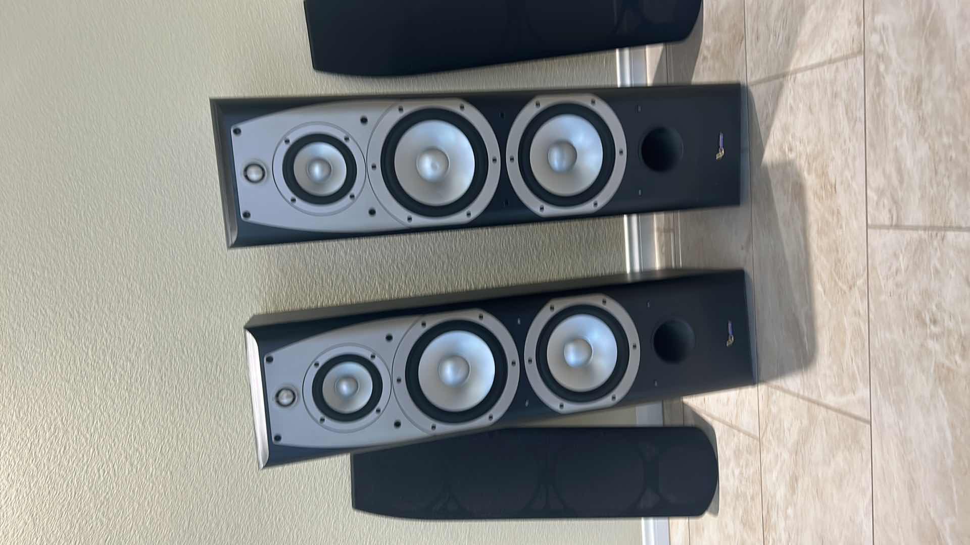 Photo 2 of 2 INFINITY ALPHA 50 TALL TOWER SPEAKERS 10” x 14” x 40”