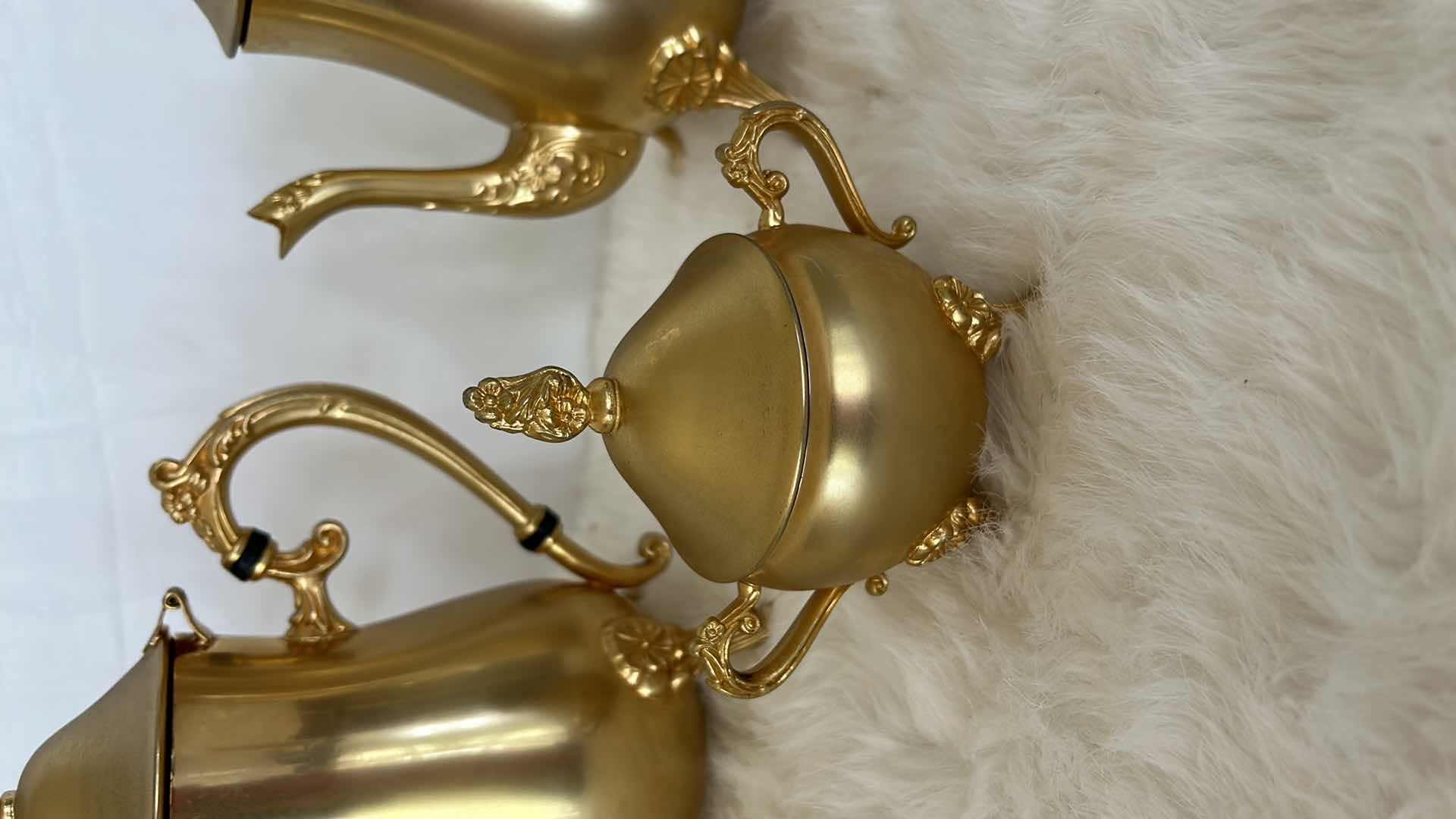 Photo 1 of 2 TEAPOT/ COFFEE POT AND SUGAR BOWL