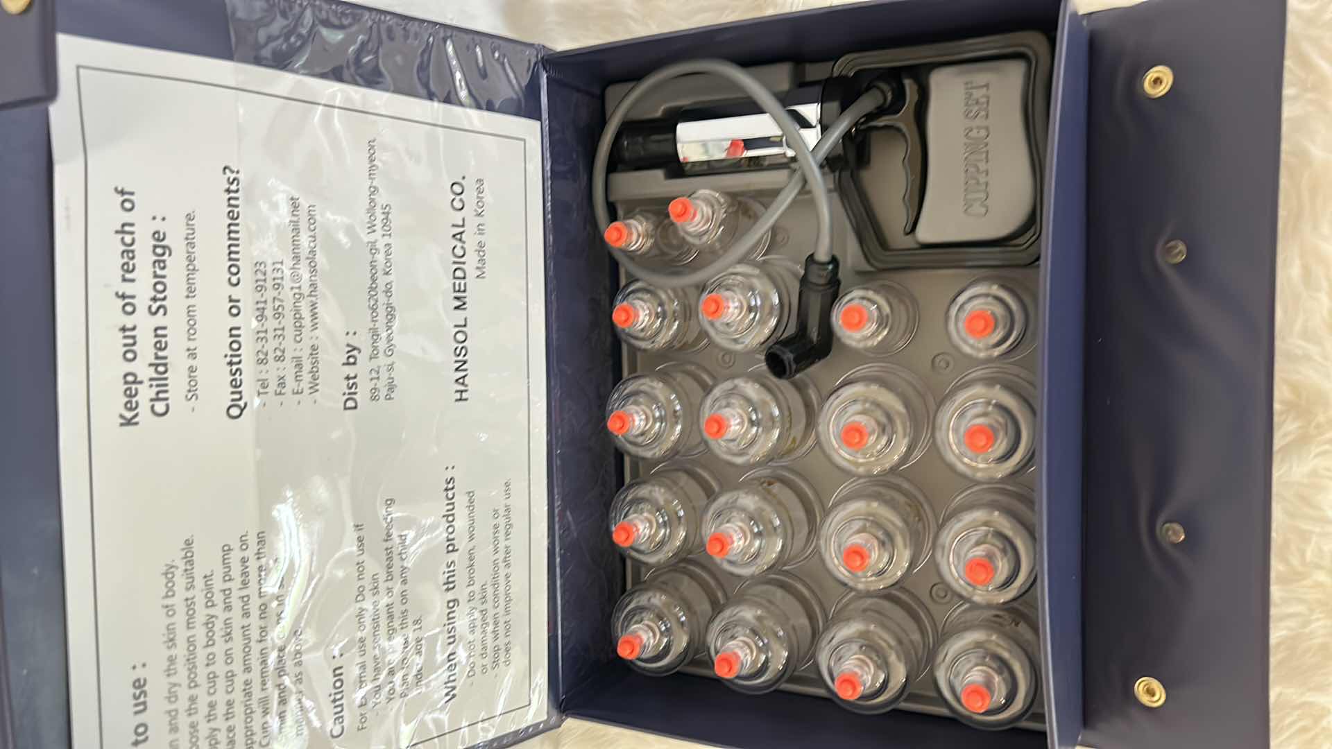 Photo 1 of PROFESSIONAL GLASS MEDICAL CUPPING KIT