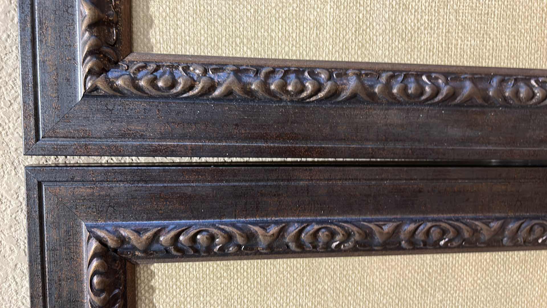 Photo 1 of 2 MADIGASCAR PALM TREE FRAMED ARTWORK 15 1/4” x 18 1/4"