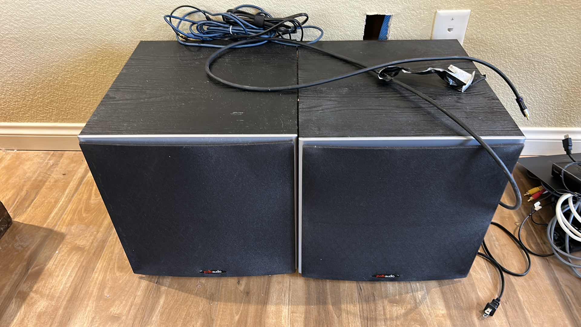 Photo 2 of 2 MATCHING POLK AUDIO SPEAKERS MODEL PSW10