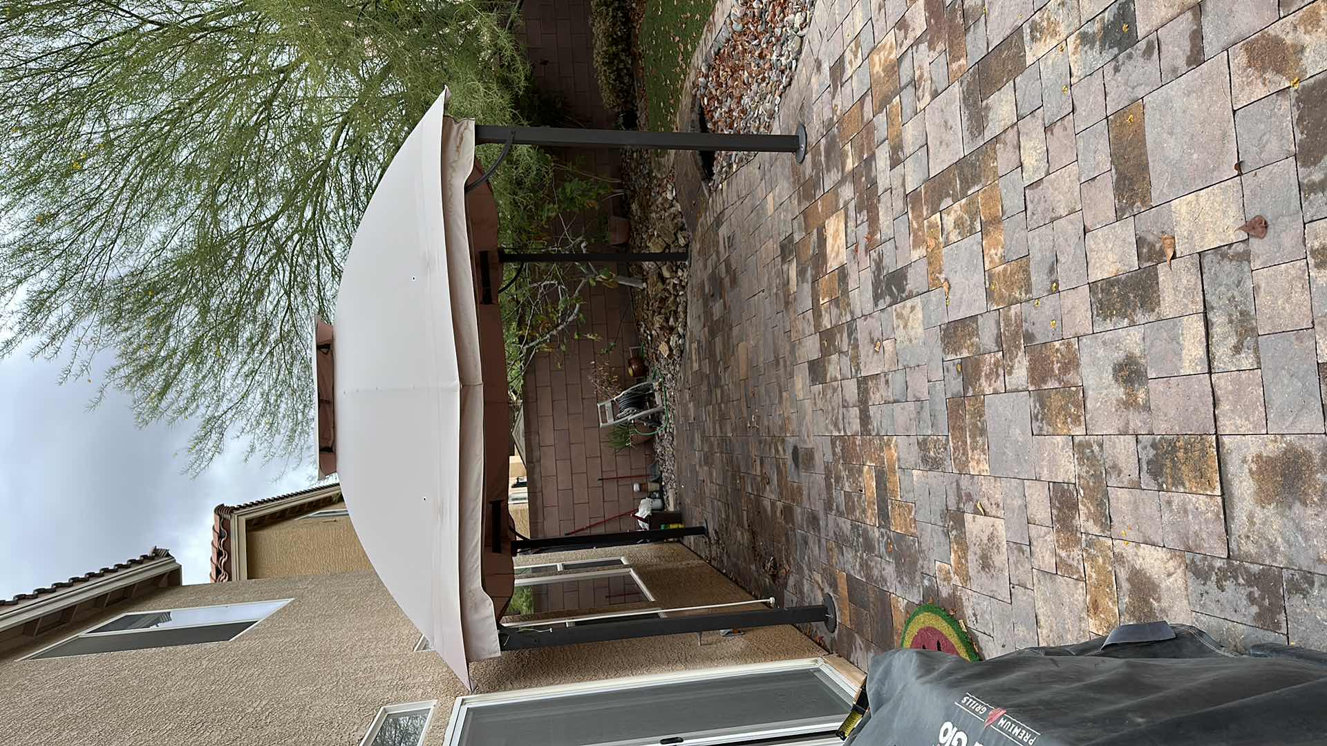 Photo 1 of OUTDOOR COVERED 4 METAL POST GAZEBO W. MISTING SYSTEM 13’ x 9’ H12’