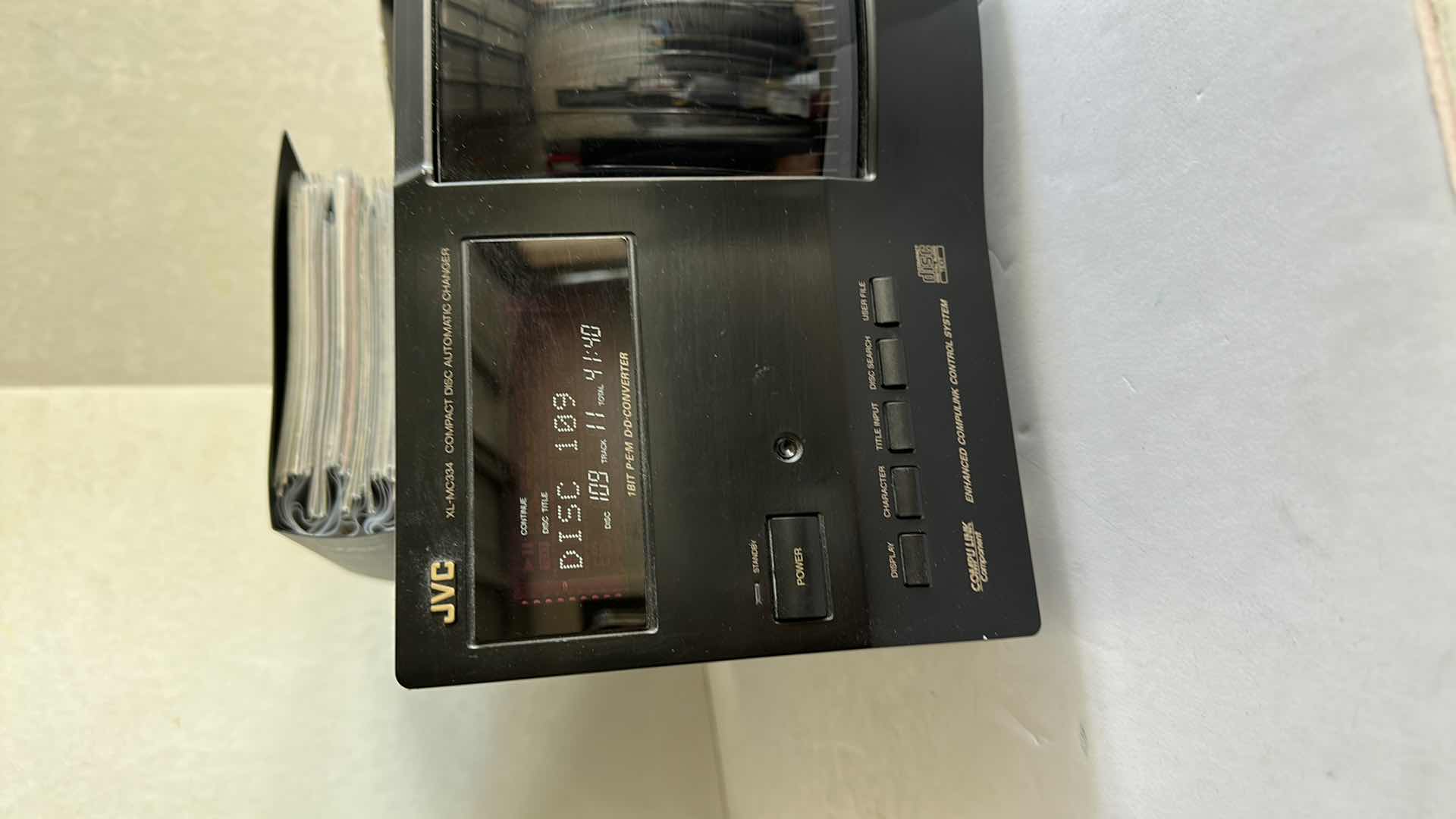 Photo 1 of JVC XL-MC334  COMPACT DISC AUTO CHANGER,LOADED WITH CD’S WITH REMOTES