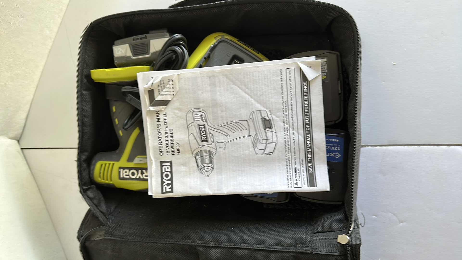 Photo 1 of RYOBI CORDLESS DRILL