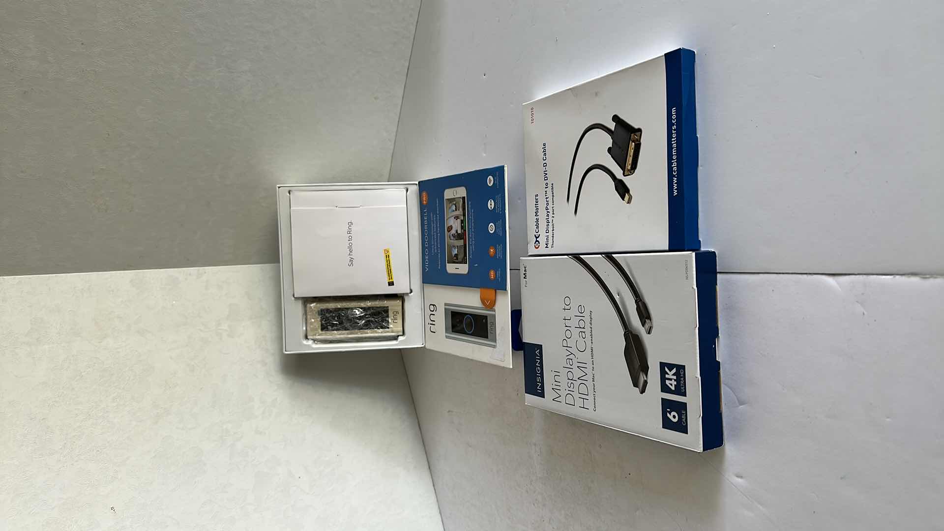 Photo 1 of NIB RING DOORBELL WITH CORDS