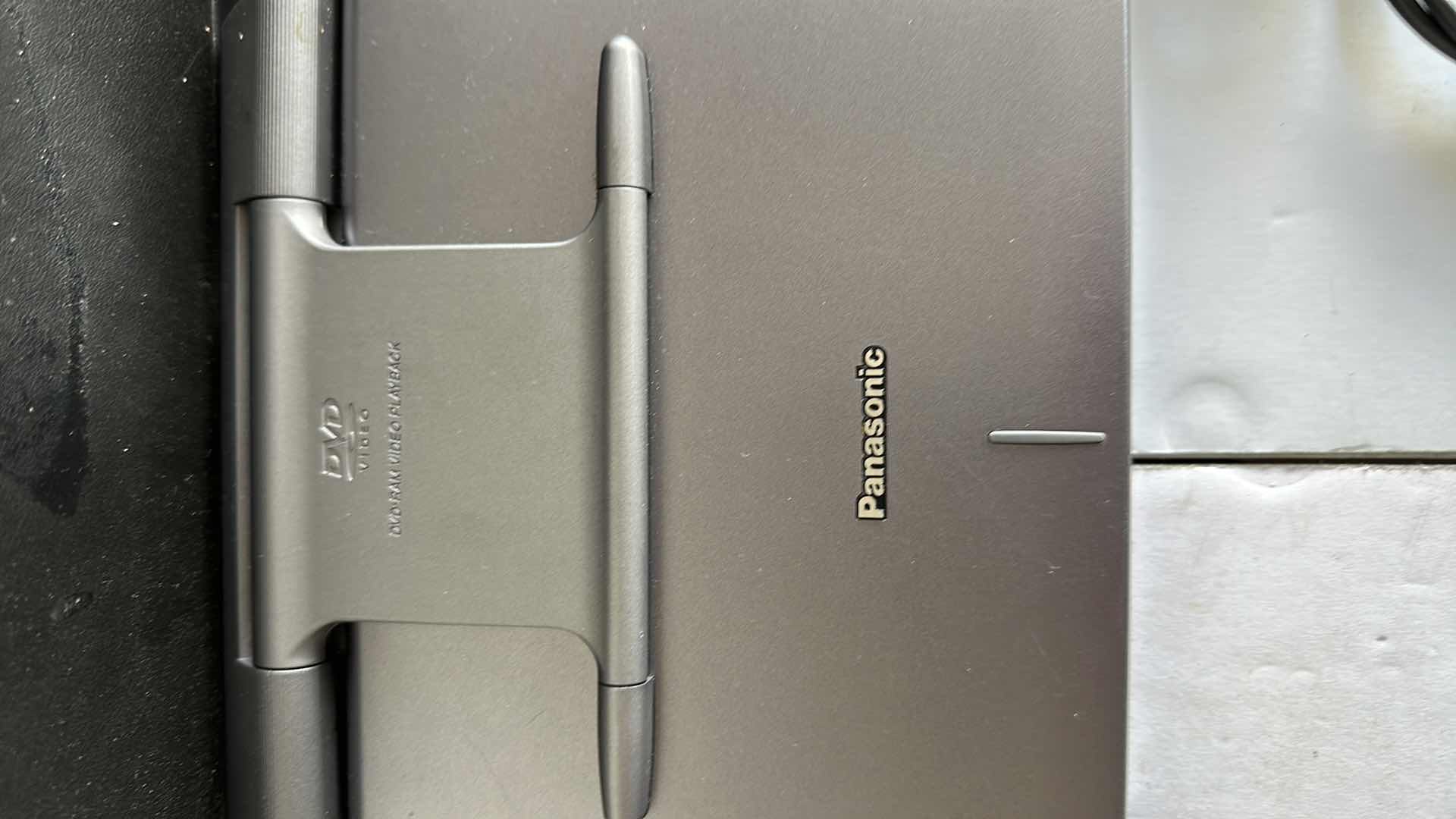 Photo 1 of PANASONIC DVD PLAYER WITH ACCESSORIES