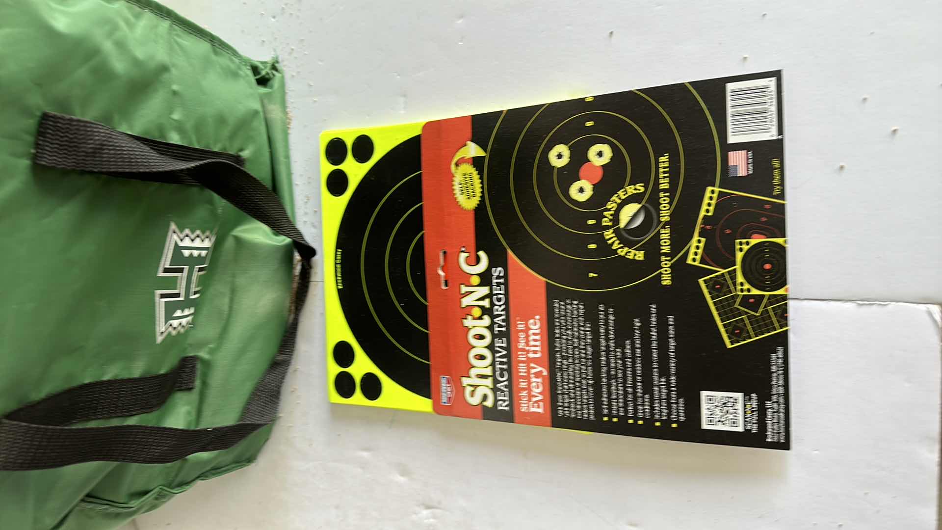 Photo 1 of SHOOTING SUPPLIES FOUR BAGS AND TARGETS