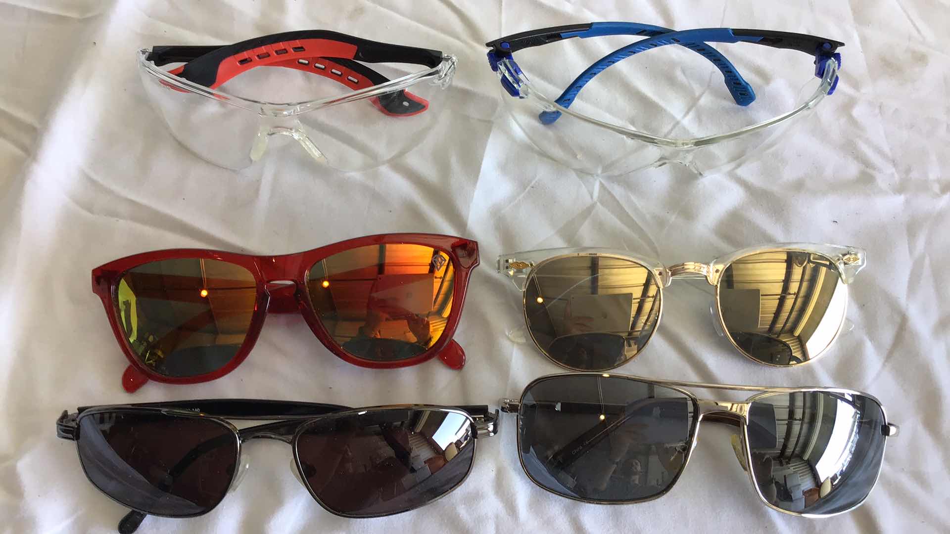 Photo 1 of ASSORTMENT OF 11 PAIRS OF SUNGLASSES (DOLCE&GABBANA, 3M, AZTEC, ETC.)