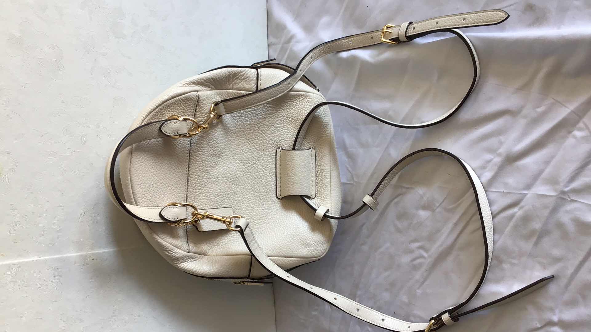 Photo 1 of COACH LEATHER JEWELED BACKPACK L1861-F49125