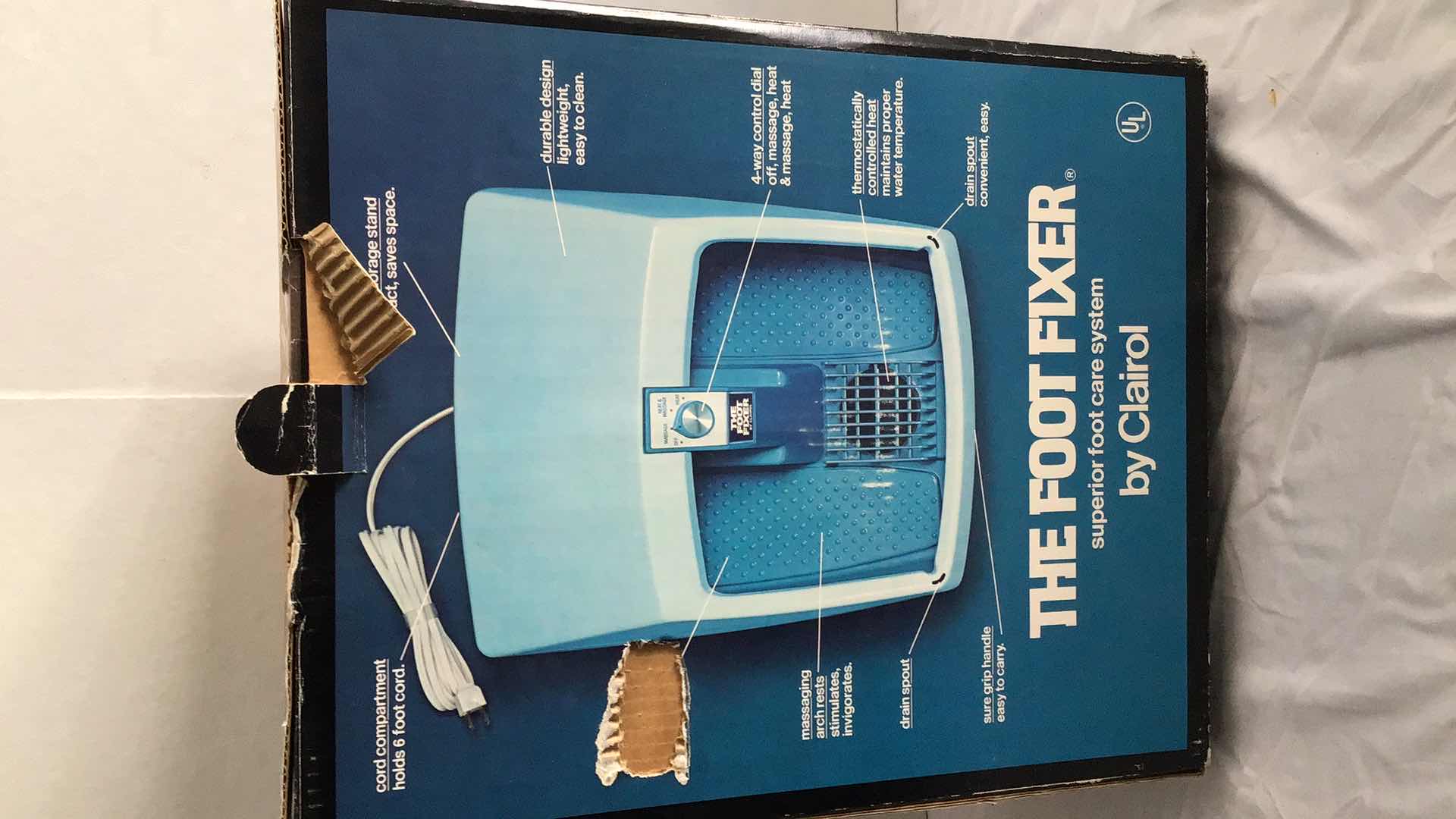 Photo 1 of NEW IN BOX CLAIROL THE FOOT FIXER FF-1