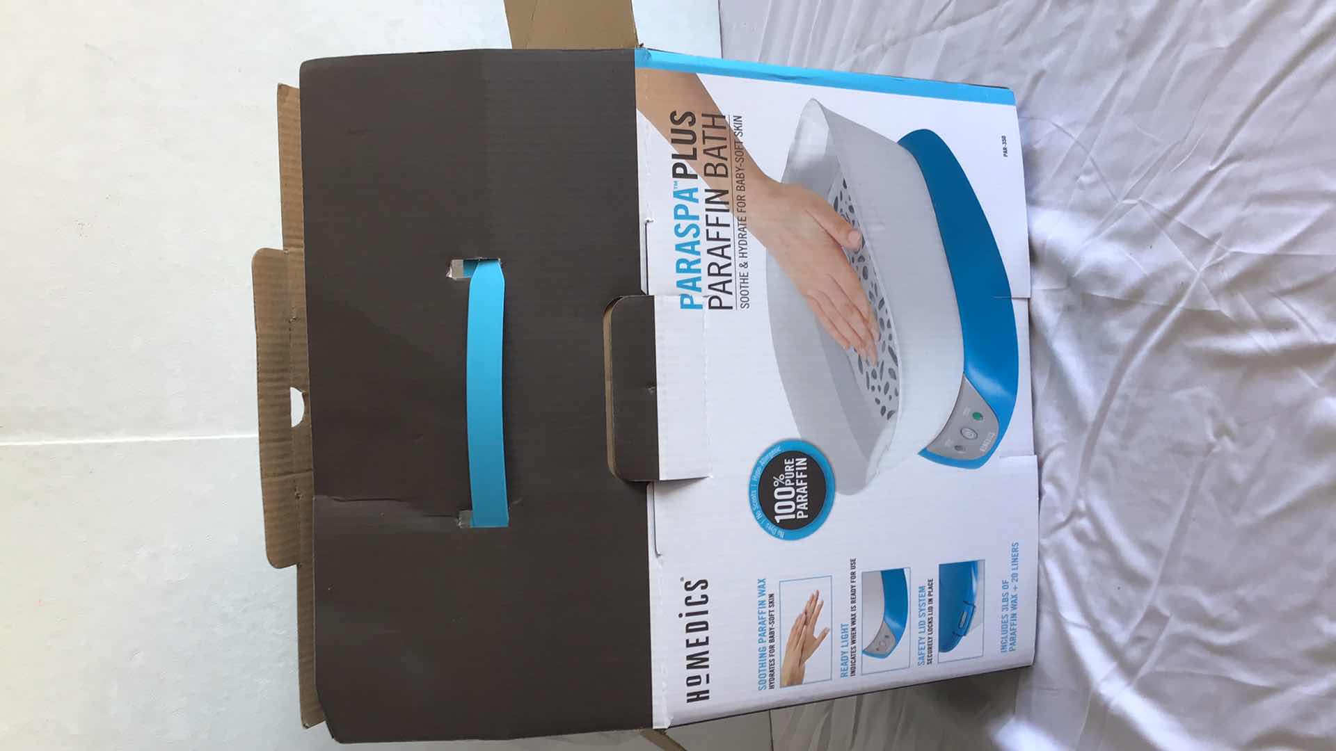 Photo 1 of HOMEDICS PARASPA PLUS PARAFFIN BATH PAR350B