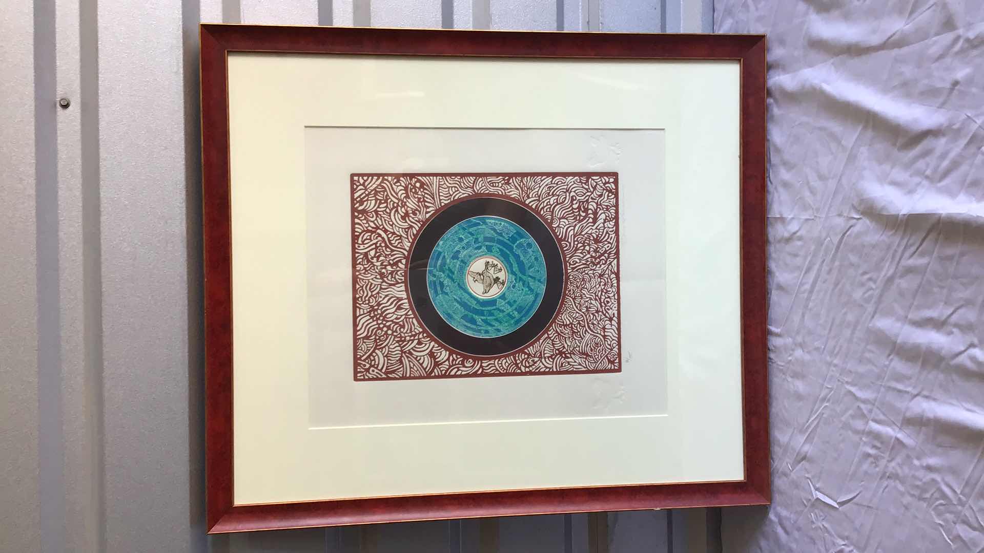 Photo 1 of SUNPIPER BY BOUROOSIAN LITHOGRAPH 27” X 23”