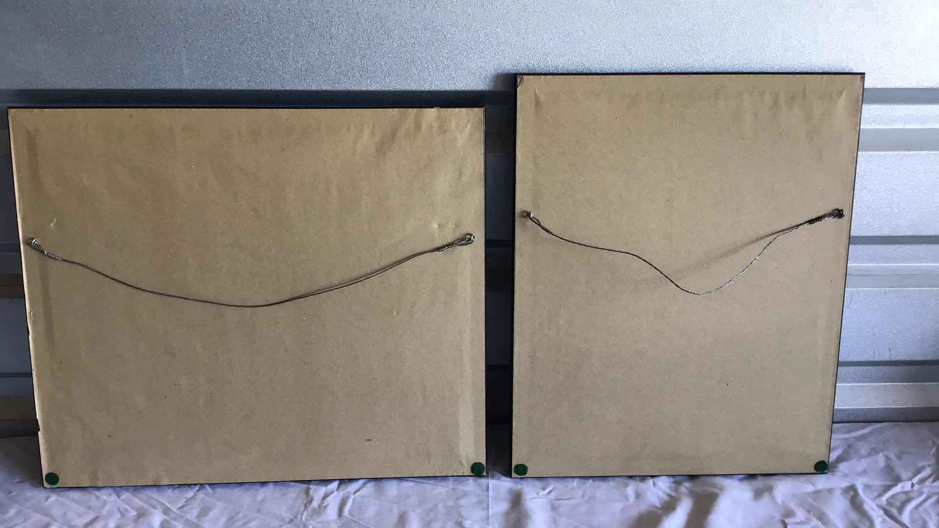 Photo 1 of SOUTHWEST MESA & LIGHT OF PEACE COUNTED CROSS STITCH THOMAS KINKADE NEEDLEPOINTS FRAMED 18” X 15”